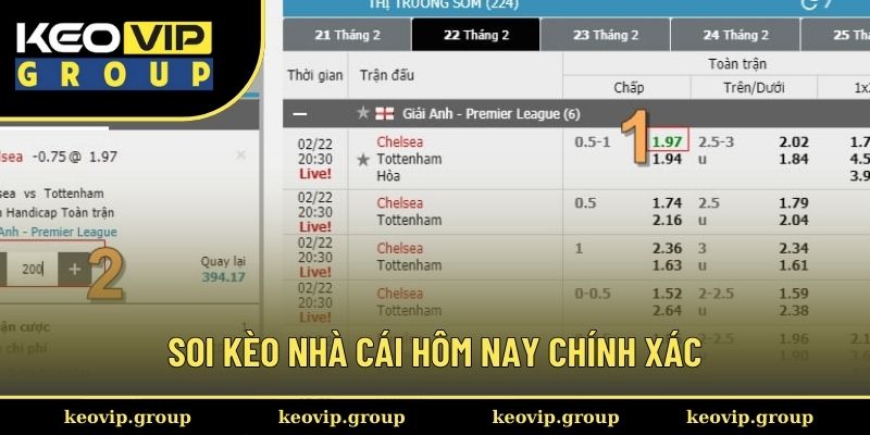 Soi kèo nhà cái hôm nay chính xác, đơn giản